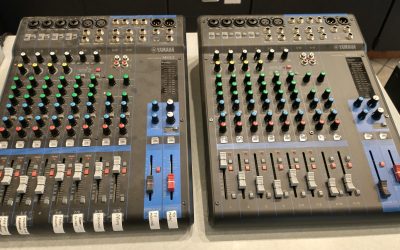 Mixing console, Yamaha	MG12 – Unit 1