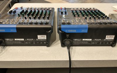 Mixing console, Yamaha	MG12 – Unit 2